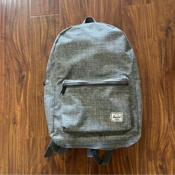 Hershel Settlement Backpack Mid-Volume 17L Light Gray Crosshatch - Picture 1 of 12